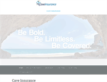 Tablet Screenshot of caveinsurance.com